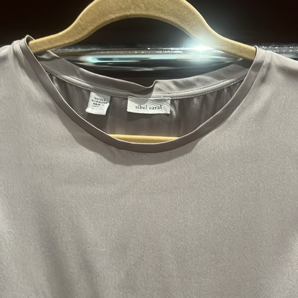 Silver silk shell by boutique brand sibel saral - Picture 2 of 4